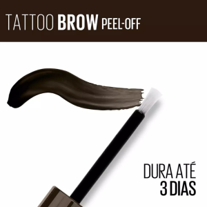 Tinta Para Cejas Maybelline Peel Off Tattoo Brow 3 Dark Brown 5ml - producto para cejas con acabado natural de maquillaje foto 2 en Maquilladas.cl