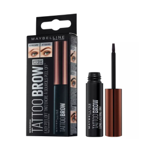 Tinta Para Cejas Maybelline Peel Off Tattoo Brow 3 Dark Brown 5ml - producto para cejas con acabado natural de maquillaje en Maquilladas.cl