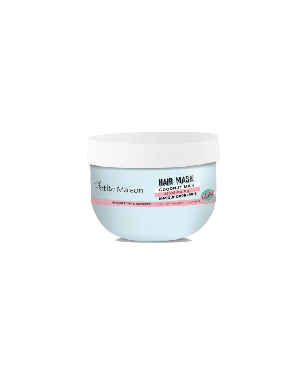 hair mask pote petite Mascarilla Capilar Hidratante Coconut Milk 250ml de Petite Maison - Imagen 1