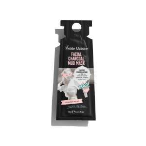 Mascarilla facial de barro y carbón 10 gr Petite Maison