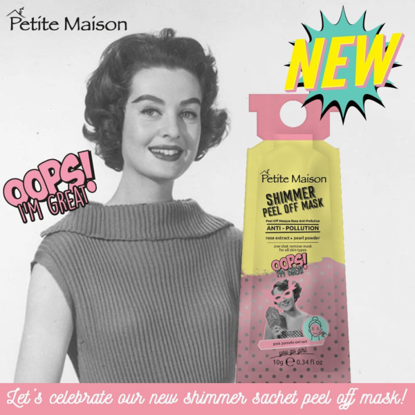 Mascarilla con brillos antipolución 10g Petite Maison - Imagen 2