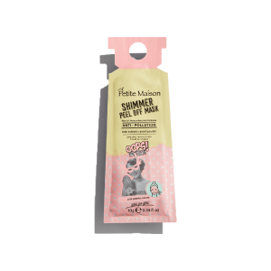 Mascarilla con brillos antipolución 10g Petite Maison
