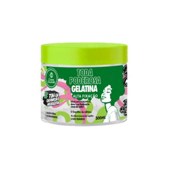 Gel de Cabello Toda Poderosa 500ml Corpo Dourado