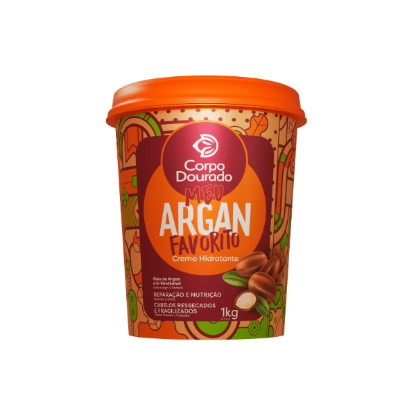 Mascarilla Hidratante Argán Corpo Dourado