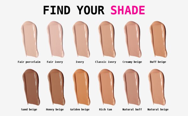 Base Líquida Natural Finish Foundation Ruby Kisses con Ácido Hialurónico - Imagen 2