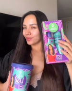 Kit Capilar shampoo mas acondicionador Liso De Arrasar Corpo Dourado - Imagen 2