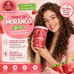 Mascarilla Capilar y Crema de peinar Morango 1k de Corpo Dourado - Imagen 4