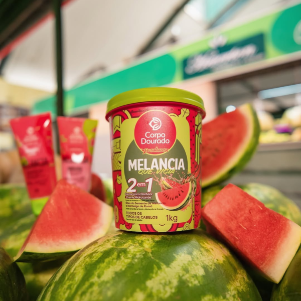 Mascarilla Capilar y Crema de peinar Sandia 1k de Corpo Dourado - Imagen 4