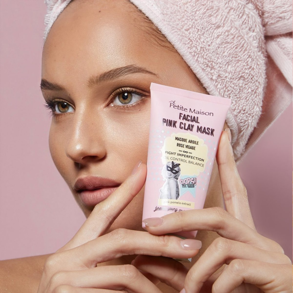 Mascarilla facial de arcilla rosa 80 gr Purificante Petite Maison - Imagen 6