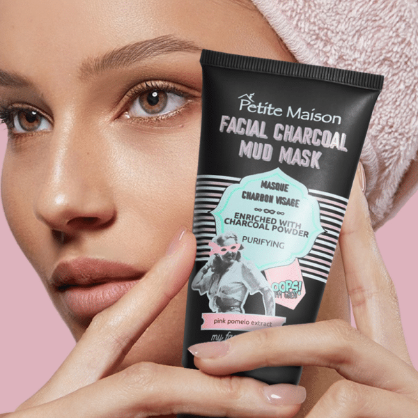 Mascarilla facial de barro y carbón 80 gr Petite Maison - Imagen 2