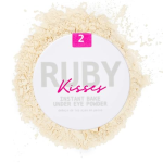Polvos Banana para la zona de las ojeras 3.5 gr Ruby Kisses - producto para rostro con acabado natural de maquillaje foto 6 en Maquilladas.cl