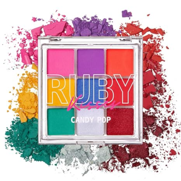 Paleta De Sombra Candy Pop 1,3 gr Ruby Kisses - paleta de sombras foto 5 en Maquilladas.cl