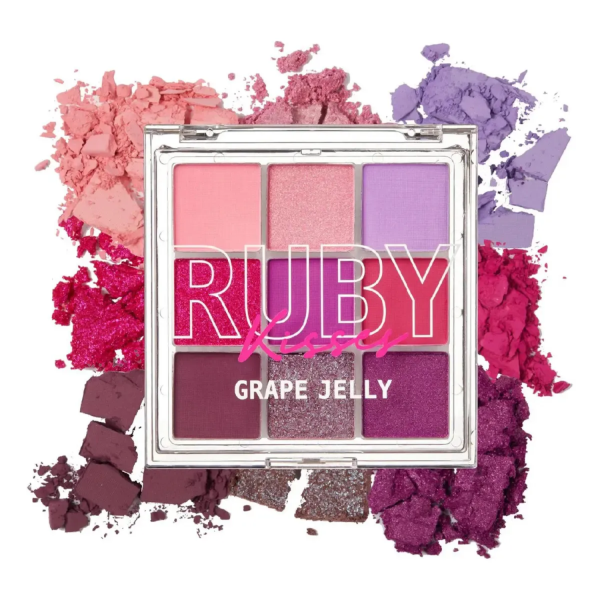 Paleta De Sombra Grape Jelly 1,3 gr Ruby Kisses - paleta de sombras foto 6 en Maquilladas.cl