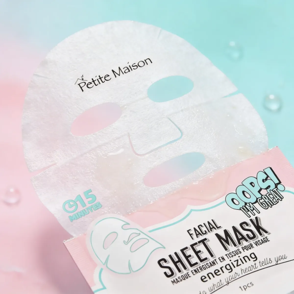 Mascarilla Energizante de tela Petite Maison 25ml - Imagen 5