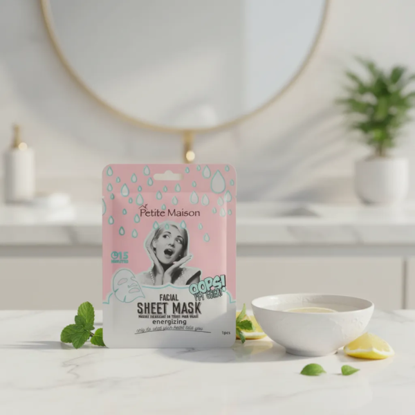 Mascarilla Energizante de tela Petite Maison 25ml - Imagen 4