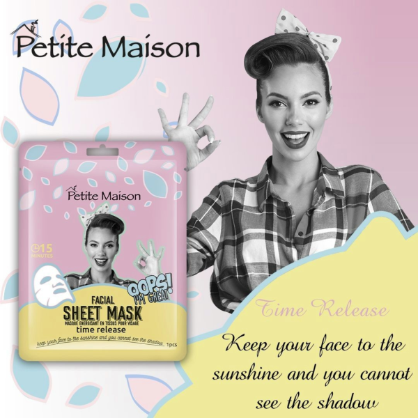 Mascarilla facial de liberación prolongada Petite Maison  25ml - Imagen 6