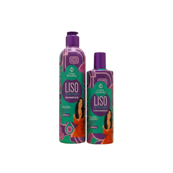 Kit Liso de Arrasar – Corpo Dourado - Imagen 4