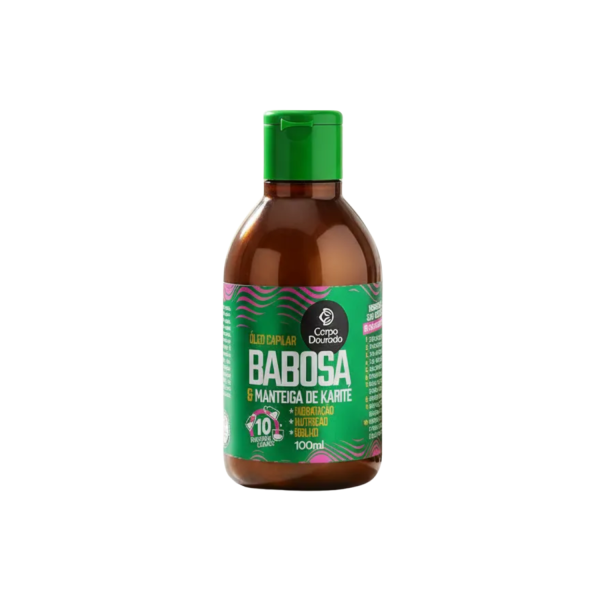 Aceite Capilar Aloe Vera & Manteca de Karite 100ml de Corpo Dourado - Imagen 5