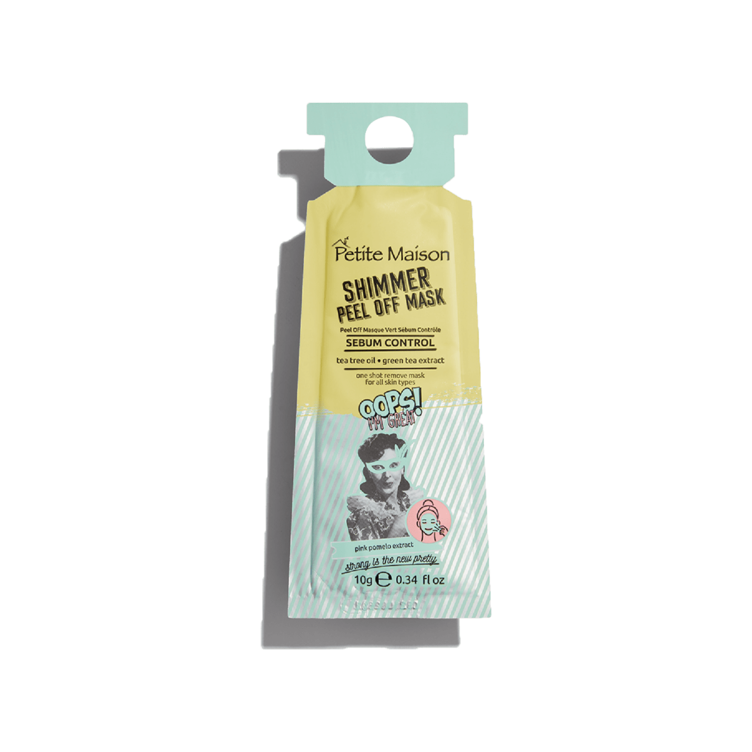 8699954705035_Shimmer Peel Off Mask Sebum Control 10g (1) (2) Mascarilla con brillos control sebo 10g Petite Maison