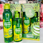 Kit Shampoo 300 ml & Acondicionador 250 ml Caprichosa Babosa de Corpo Dourado - Imagen 3