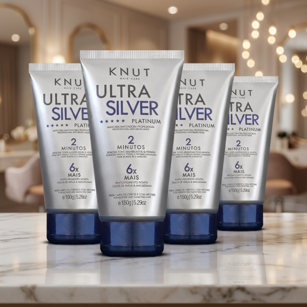 Mascarilla Matizante para rubios Ultra Silver Platinum 150g de Knut - Imagen 5