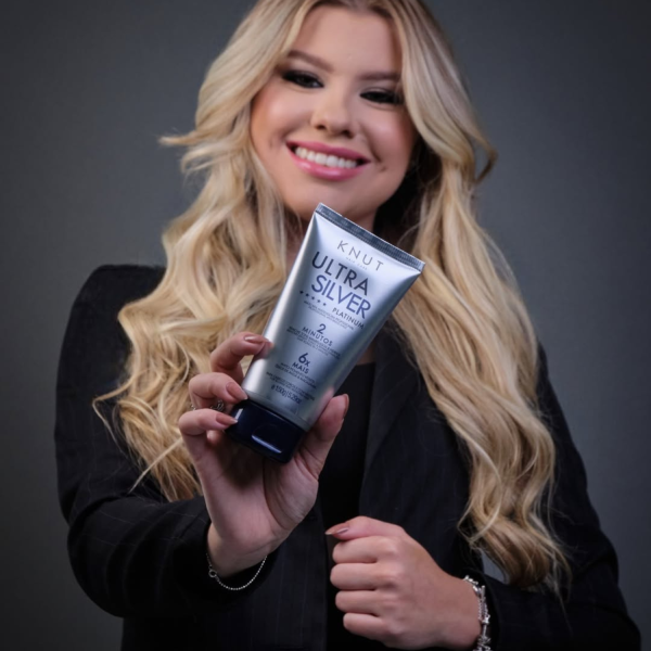 Mascarilla Matizante para rubios Ultra Silver Platinum 150g de Knut - Imagen 7