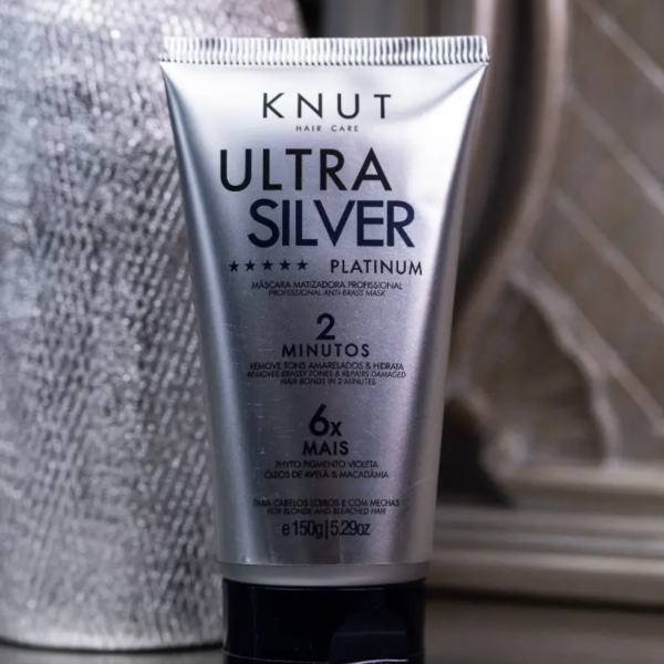 Mascarilla Matizante para rubios Ultra Silver Platinum 150g de Knut - Imagen 8