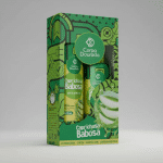 Kit Shampoo 300 ml & Acondicionador 250 ml Caprichosa Babosa de Corpo Dourado - Imagen 2