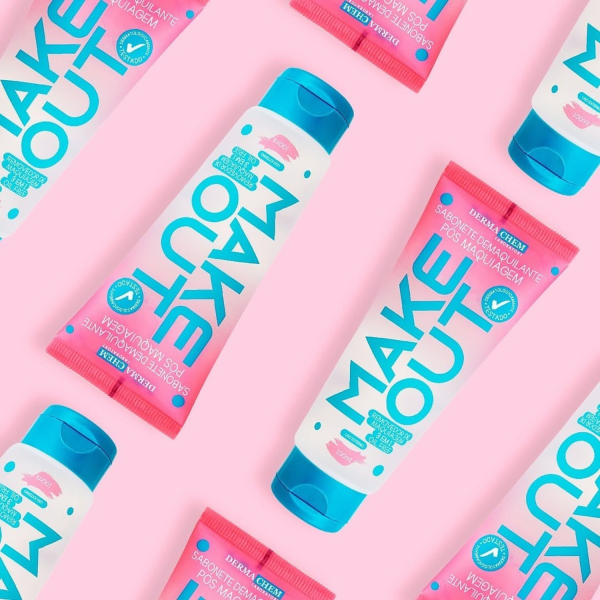 Sabonete Desmaquilante Bifasico Make Out 100ml Dermachem - Imagen 2