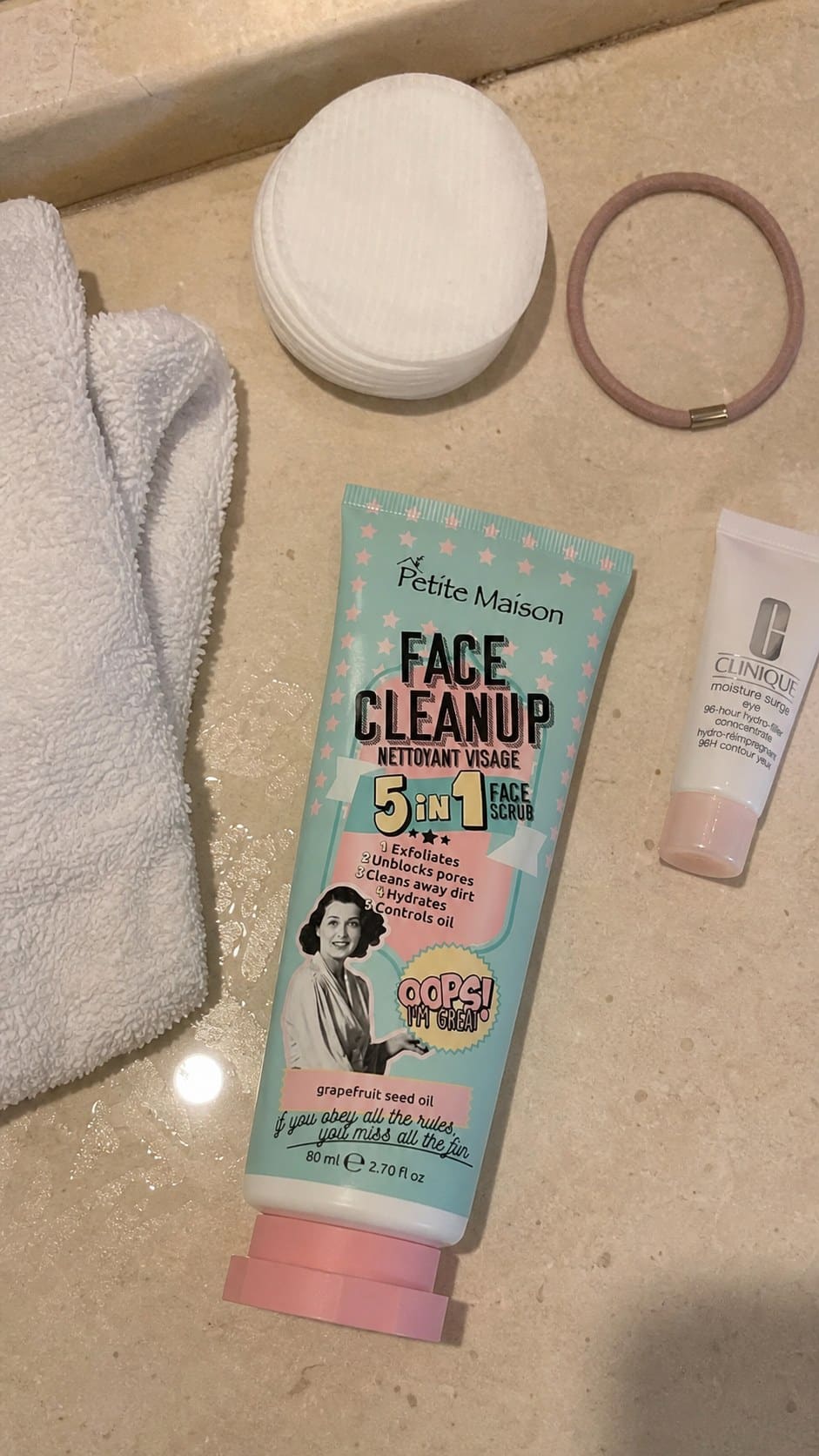 Reseña del exfoliante 5 en 1 Petite Maison