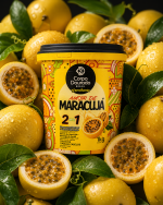 Mascarilla Capilar y Crema de peinar Amor de Maracuja1k de Corpo Dourado - mascarilla capilar para nutrición foto 2 en Maquilladas.cl