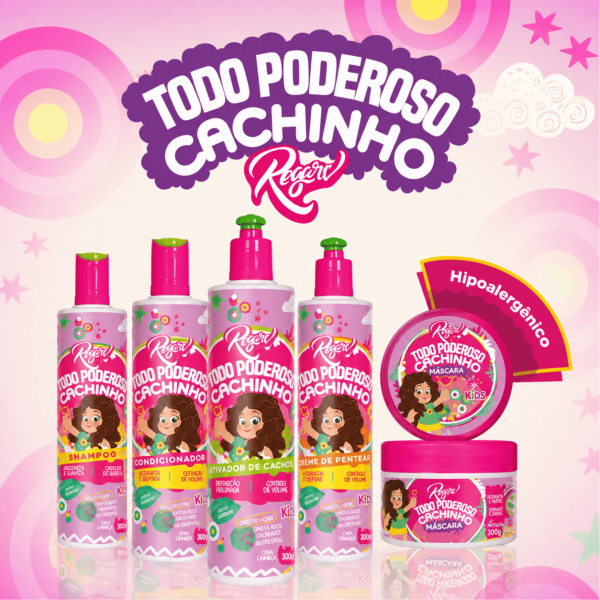 ACONDICIONADOR PARA NIÑOS TODO PODEROSO CACHINHO — 300 ML CORPO DOURADO - acondicionador foto 4 en Maquilladas.cl